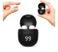 Mini écouteurs Bluetooth sans fil invisibles, écouteurs Bluetooth sans fil | Écouteurs intra-auriculaires invisibles ultra petits et discrets pour le travail, le confort du sommeil et une utilisation