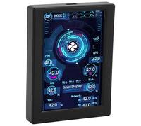 Mini écran IPS USB 3,5 Pouces, Gradation Continue, Affichage de la Température du PC, Moniteur de Données CPU RAM, Panneau de Capteur PC (Noir)