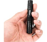 Mini Edc Flashlight Super Bright Led Flashlight Waterproof Flashlight Suitable For Aaa Batteries Ultra Clear (1pcs 9cm)