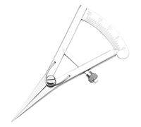 Mini Edge Press - Compass de précision réglable pour travaux manuels du cuir bricolage, métallurgie et géométrie Creaser - Outil d'artisanat en acier inoxydable