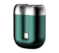 Mini Electric Shaver - Smooth Grooming Anywhere Effortlessly, Compact Waterproof Travel Design Sl inish, USB Rechargeable + Wet Dry Use, Stainless Steel Blade Durable Build, For Home, Travel & D