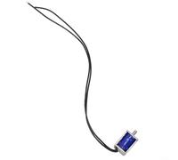 Mini électroaimant DC 5 V 12 V type push-pull, aimant solénoïde à ressort, pour une mise en marche instantanée, design compact, facile à utiliser et à installer (5 V CC)