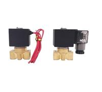 Mini électrovanne à verrouillage bistable en laiton, 1 pièce, Port 1/8 "1/4 pouces 1/1.5/2/2.5/3mm, vanne de signal d'impulsion de démarrage à pression zéro(1/4",1.5MM_12VDC_W1101X)