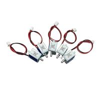 Mini électrovanne électrique 0520D 3 V, 4,5 V, 6 V, 12 V, 24 V, N/C, normalement fermée, micro-vanne à air et gaz, contrôle de débit, pompe de massage DIY(DC 12.0V)