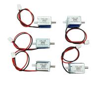 Mini électrovanne électrique 0520D DC 3 V 4,5 V 6 V 12 V 24 V N/C, micro vanne à air et gaz normalement fermée, contrôle de débit, pompe de massage DIY(DC 24.0V)