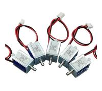 Mini Électrovanne Électrique 0520D DC 3 V 4,5 V 6 V 12 V 24 V N/C, Vanne De Ventilation De Gaz D'air Normalement Fermée, Pompe De Contrôle De Débit(DC 12V)