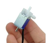 Mini électrovanne électrique 12 V 2 positions 3 voies contrôle du débit d'air micro valve moniteur bricolage