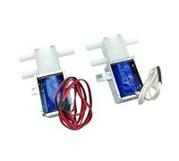 Mini électrovanne électrique 12 V/24 V, 2 positions, 3 voies, N/CN/O, micro vanne de contrôle du débit d'air et d'eau, distributeur DIY, machine à thé et à café(24V)