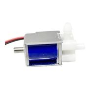 Mini électrovanne électrique CC 3 V 3,7 V 2 positions 3 voies N/C N/O Micro vanne de contrôle du débit d'air Dispositif de moniteur DIY