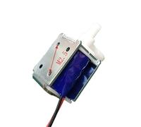 Mini électrovanne électrique CC 6 V 12 V 24 V normalement fermée N/C Micro interrupteur de contrôle du débit d'eau d'arrosage des fleurs (6 V)