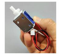 Mini électrovanne électrique DC 6V 12V 24V, Micro vanne de contrôle du débit d'eau N/C normalement fermée, d'arrosage des fleurs Réponse sensible(DC 12.0V)