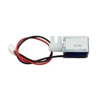 Mini électrovanne électromagnétique d c 4,5 V 6 V 12 V 24 V, vanne de régulation de débit d'eau normalement fermée, 1 pièce(DC 4.5V)