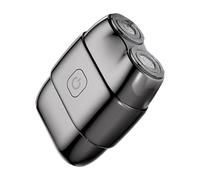 Mini Elektrorasierer - Tragbarer Doppelkopf Rasierer Für Männer | Kompakter Wiederaufladbarer Trocken Nass Bartschneider Mit Langer Akkulaufzeit, Leichter Gesichtstrimmer Für Reise Zuhause Pflege Bart