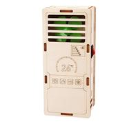 Mini éléments Kit - Modèle De Climatiseur 6x5x13cm, Pièces De Puzzle en Bois, Jouet De Construction Créative avec Pratique Scientifique | Interactive Playset pour La Classe