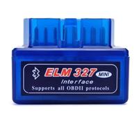 Mini ELM327 Diagnostic Auto Bluetooth 2.0 - Connexion facile pour smartphone, prise en charge OBD2, compatible avec les véhicules à essence depuis 1996. Test de diagnostic efficace et rapide