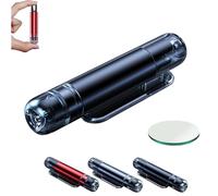 Mini Emergency Car Escape Tool, 2-in-1 Emergency Window Breaker & Seatbelt Cutter, Breaking Glass Breaker, Car Window Breakers, Automotive Safety Essentials, for Land and Underwater (Black)