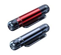 Mini Emergency Car Escape Tool,2-In-1 Spring-Loaded Car Broken Window & Seatbelt Cutter,Compact Emergency Cars Safety Tool (Red+Grey)