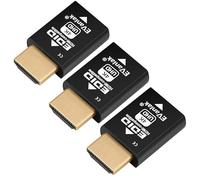 Mini émulateur HDMI EDID Passthrough - 1080p @ 4K @ 60 Hz | Design compact | Prend en charge les commutateurs HDMI, extenseurs, récepteurs AV, répartiteurs vidéo 3840 x 2160 @ 60 Hz, 3 pièces