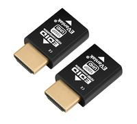 Mini émulateur HDMI EDID Passthrough - 1920 x 1080 @ 59 Hz | Design compact | Supporte les commutateurs HDMI, les extendeurs, les récepteurs AV, les splitters vidéo, lot de 2