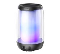 Mini Enceinte Bluetooth 5W LED RGB Compact Portable Étanche IPX6 Noir