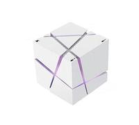 Mini Enceinte Bluetooth Design Rubik's Cube Commande Vocale et Lumière RGB