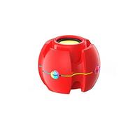 Mini Enceinte Bluetooth Effet Lumineux RGB Son Surround 3D Autonomie 4 Heures Rouge