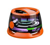 Mini enceinte Bluetooth magnétique G200, support sans fil pour téléphone, enceinte gaming, étanche et portable pour la douche et l'extérieur,