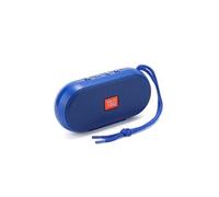 Mini Enceinte Bluetooth Multifonctionnelle Extérieure Avec Support USB TF FM Bleu