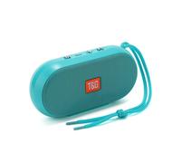 Mini Enceinte Bluetooth Multifonctionnelle Extérieure Avec Support USB TF FM Bleu