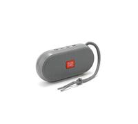 Mini Enceinte Bluetooth Multifonctionnelle Extérieure Avec Support USB TF FM Gris