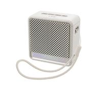 Mini Enceinte Bluetooth Nomade 5W / RGB / Radio FM / USB / Micro-SD / Cordon LinQ Blanc