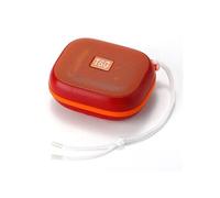 Mini Enceinte Bluetooth Portable Etanche IPX7 Son 3D Autonomie 5H Connexion TWS Rouge YONIS Rouge