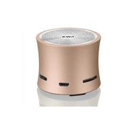 Mini Enceinte Bluetooth Portable Haut-Parleur Métallique USB MP3 Son Pure Super Bass Or