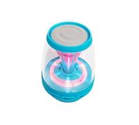 Mini Enceinte Bluetooth Portable Multifonction Avec Lampe Magique Colorée Sans Fil Bleu