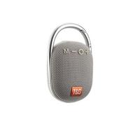 Mini Enceinte Bluetooth Portable Sans Fil Avec Lumière LED Pour Extérieur Son Surround 360° Gris