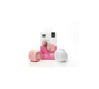 Mini Enceinte Bluetooth Rose avec 2 coques interchangeable Cochon Rose et Lapin Blanc