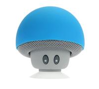 Mini Enceinte Bluetooth Sans fil Mushroom Champignon Ventouse Bleu