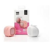 Mini Enceinte Bluetooth We Rose avec 2 coques interchangeable Cochon Rose et Lapin Blanc Rose G