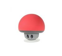Mini enceinte Champignon rouge bluetooth avec ventouse