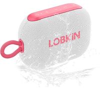Mini Enceinte, Étanche Ip67 Enceinte Portable Sans Fil Bluetooth 5.3 Avec Son Stéréo Puissant De 10 W, Subwoofer À 360 Degrés, Autonomie 20 Hrs Pour Soirées, Randonnées, Voyage (Blanc)