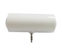 Mini-enceinte portable 3,5 mm, mini-enceinte amplifiée blanche