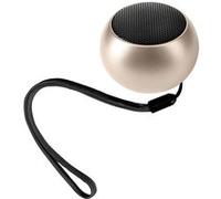 Mini Enceinte Sans-fil Bluetooth Autonomie 3h Design Ultra-compact Moxie Dorée Dorée
