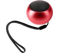 Mini Enceinte Sans-fil Bluetooth Autonomie 3h Design Ultra-compact Rouge