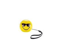 Mini enceinte sans fil jaune smiley cool