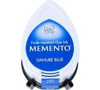 Mini encreur - Séchage rapide - Aquarelle - Bleu danube - Memento - Tsukineko Bleu G