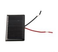 Mini énergie solaire compacte 5 V 60 mA - Petites cellules photovoltaïques plus pour projets de chargeur de modélisme - Expériences scientifiques - Panneau solaire renouvelable