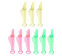 Mini Enfile-Aiguille À Poisson 9 Pièces, Enfile-Aiguille En Plastique, Aiguille À Coudre À La Main, Découseur Et Enfile-Aiguille 2 En 1, Aiguille Et Fil Double Face