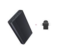 Mini enregistreur à commande vocale espion caché",appareil d'enregistrement numérique,dictaphone professionnel,écoute audio,micro enregistrement,"500 heures - Type With OTG Adapter-16 GO #D