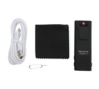 Mini Enregistreur de Caméra Vidéo, Type C de l'interface 1050mAh d'Enregistreur Vidéo de Corps Filtrage de Bruit de Grande capacité pour la Conférence