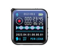 Mini enregistreur vidéo audio HD",réduction du bruit,dictaphone statique multifonction en un clic,petit lecteur MP3 portable,4G,16G,"256G - Type Black-32 GO